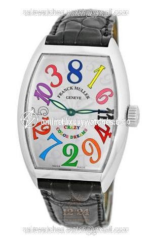 Franck Muller Vanguard Watch 8880 CH COL Stainless steel Case Silver Dial
