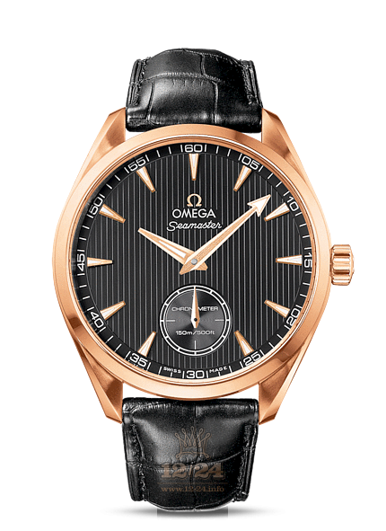 Omega Aqua Terra 150 M Watch 231.53.49.10.06.001 49 mm Pink gold Case Gray Dial