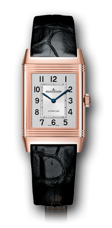 Jaeger-LeCoultre Reverso Watch 2572420 40 mm Pink gold Case Silver Dial