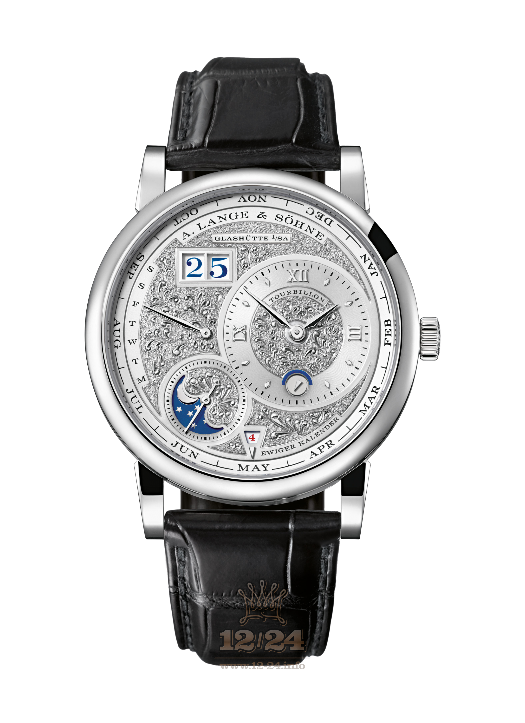 A.Lange & Sohne Lange 1 Watch 720.048 42 mm Platinum Case