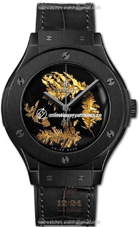Hublot Classic Fusion Watch 565.CX.0660.LR 38 mm Ceramics Case Black Dial