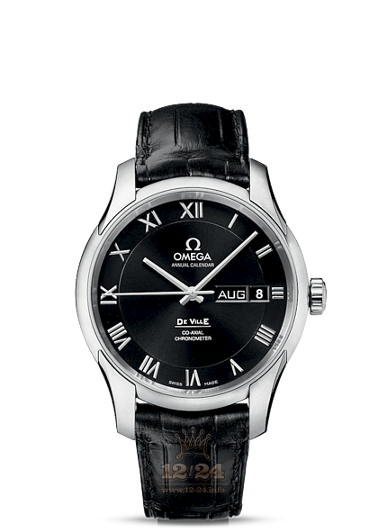 Omega De Ville Watch 431.13.41.22.01.001 41 mm Stainless steel Case Black Dial