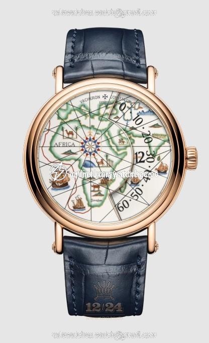 Vacheron Constantin Metiers d Art Watch 7500U/000R-B687 41 mm Pink gold Case Painted Dial