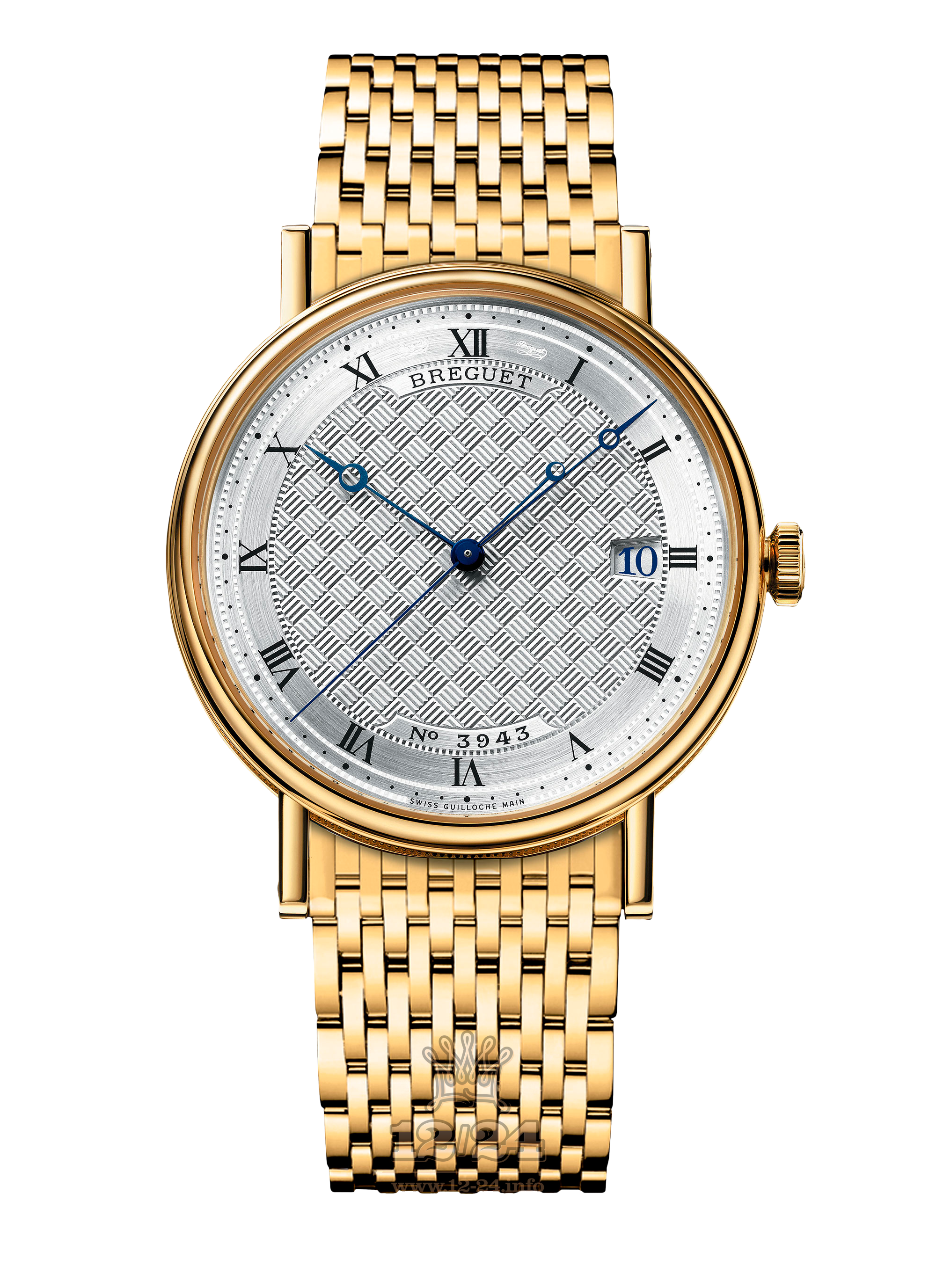 Breguet Classique Watch 5177BA/12/AV0 38 mm Yellow gold Case Silver Dial