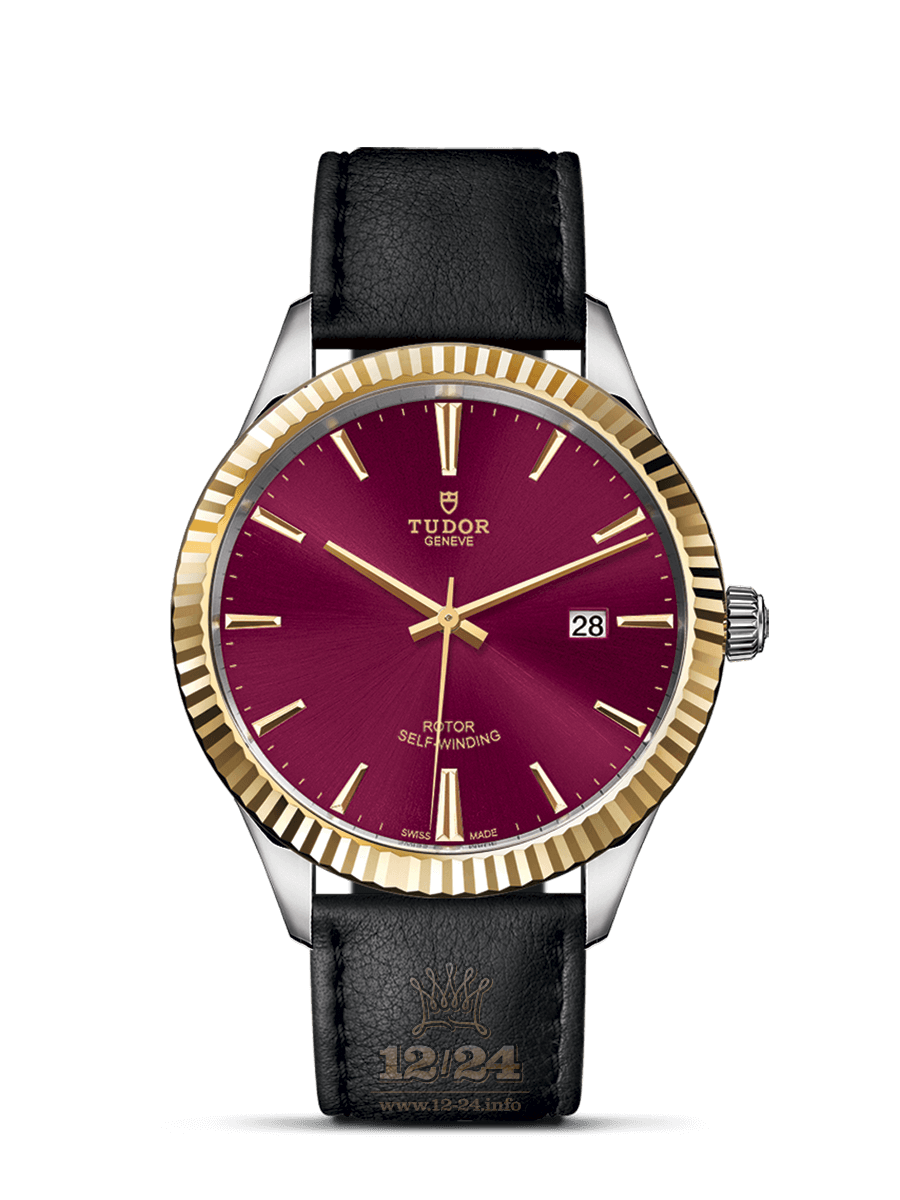Tudor Style Watch M12713-0023 41 mm Stainless steel Yellow gold Case