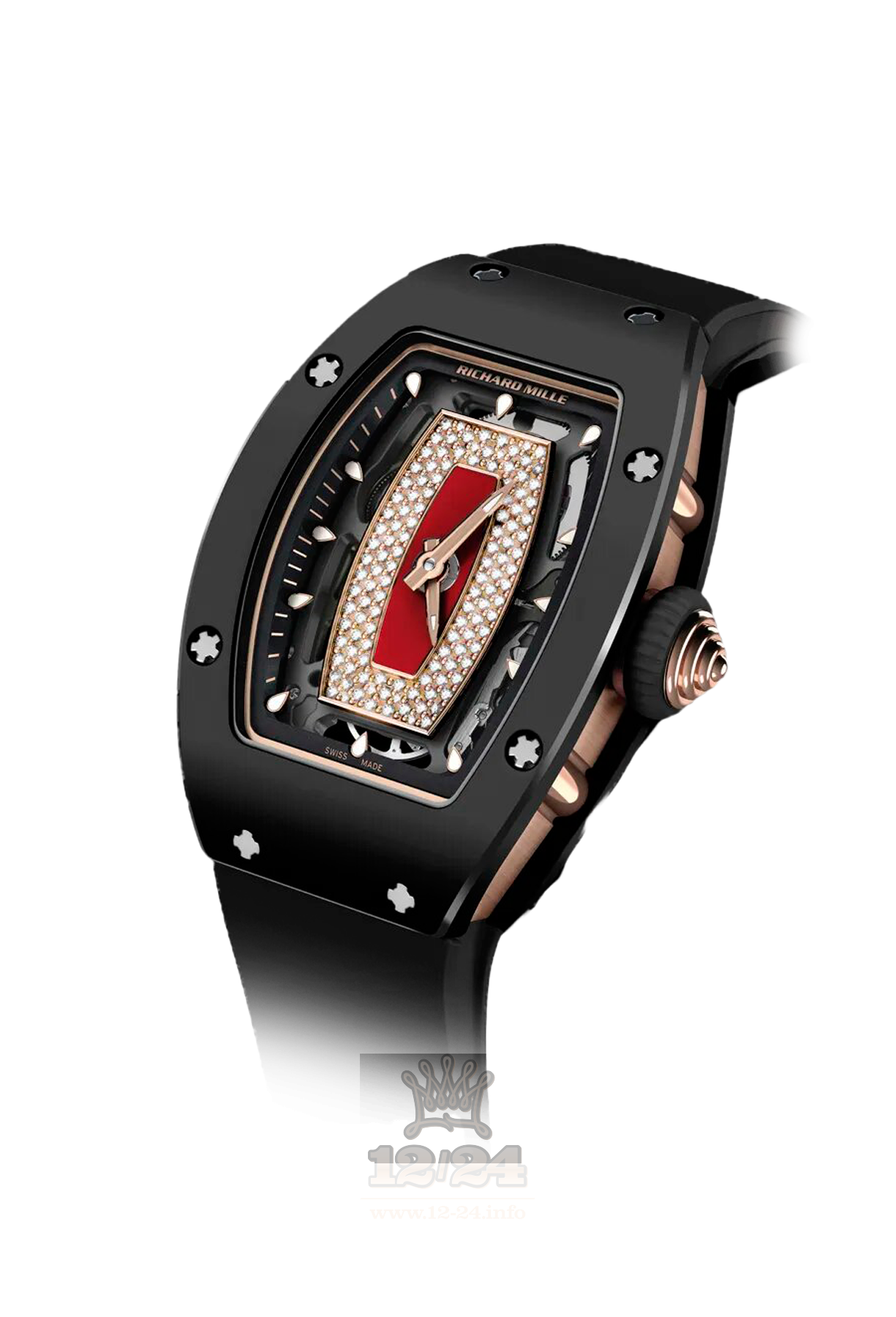 Richard Mille Women's Collection Watch RM 07-01 Ceramic 46 mm Ceramics Case