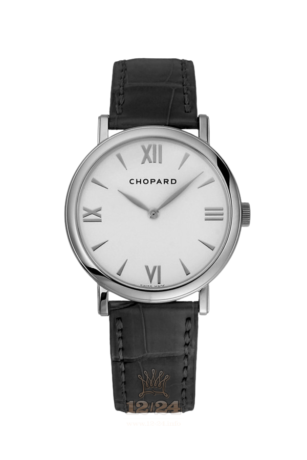 Chopard Classic Watch 163154-1201 36 mm White gold Case White Dial