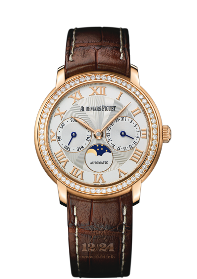 Audemars Piguet Jules Audemars Watch 26251OR.ZZ.A088CR.01 36 mm Pink gold Case Silver Dial