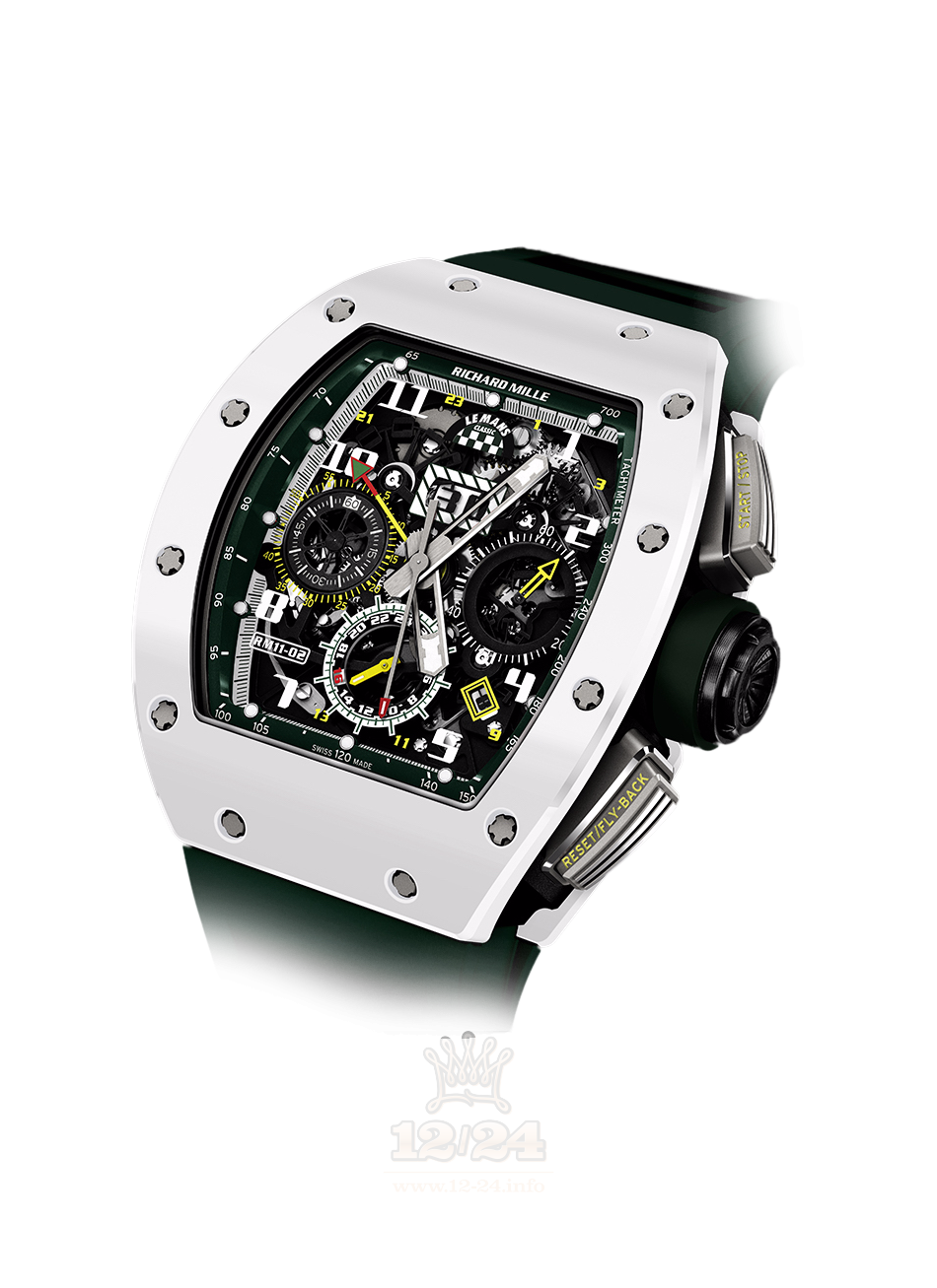 Richard Mille Men's Collection Watch RM11-02 AO CA 50 mm Ceramics Case