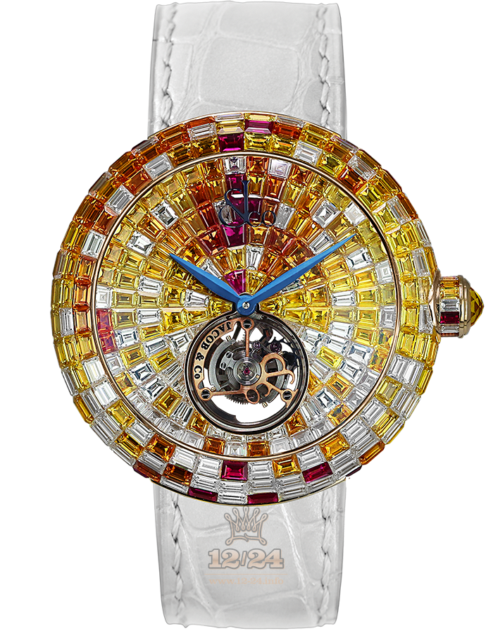 Jacob & Co High Jewelry Masterpieces Watch BT543.40.SX.SX.B 47 mm Pink gold Case