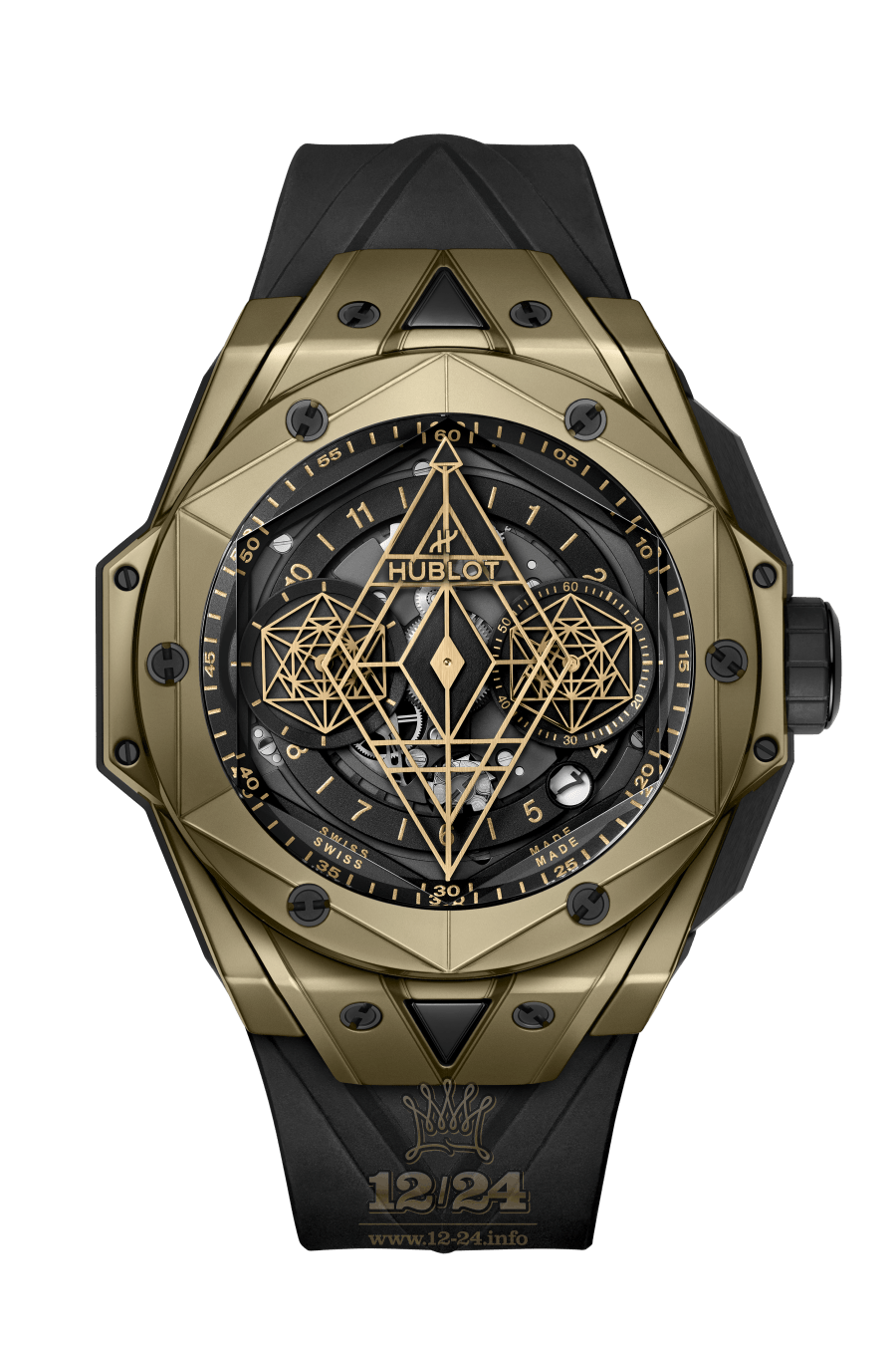 Hublot Big Bang Watch 418.MX.1103.RX.MXM22 45 mm Yellow gold Case Black Dial