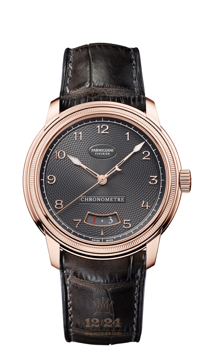 Parmigiani Fleurier Toric Watch PFC423-1600201-HA1241 41 mm Pink gold Case Gray Dial