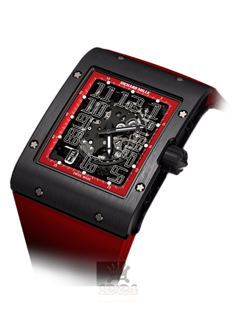 Richard Mille Men's Collection Watch RM 016 Black Night 50 mm Titanium Case