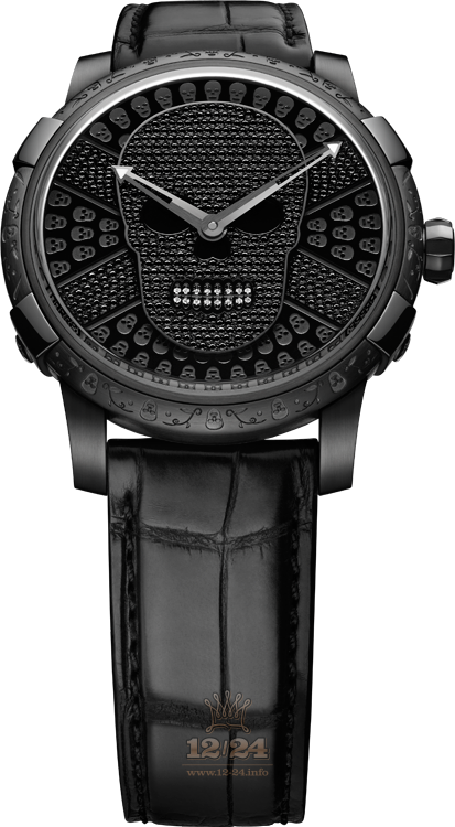 Romain Jerome Collaborations Watch RJ.M.AU.FM.001.05 43 mm Stainless steel PVD coating Case Black Dial