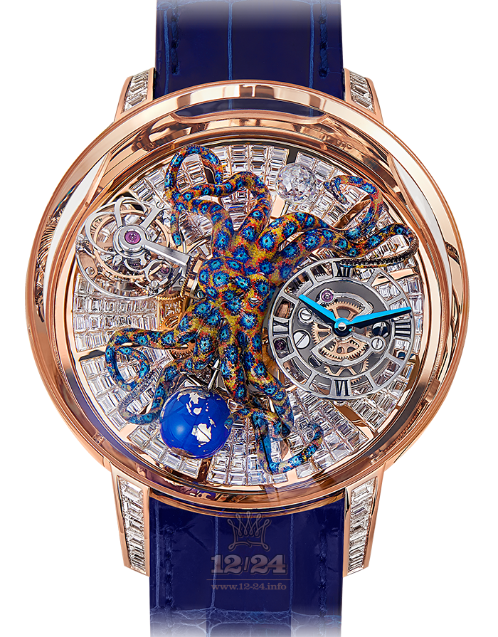 Jacob & Co Grand Complication Masterpieces Watch AT802.40.BD.UA.A 50 mm Pink gold Case