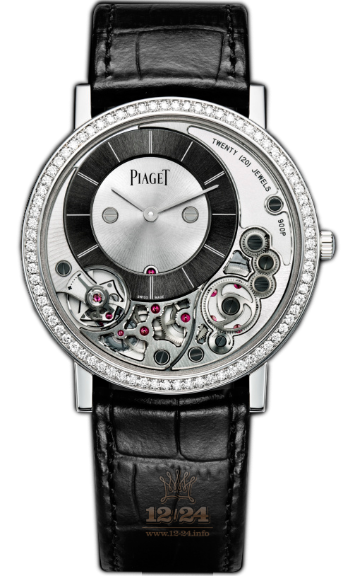 Piaget Altiplano Watch G0A39112 38 mm White gold Case Gray Dial