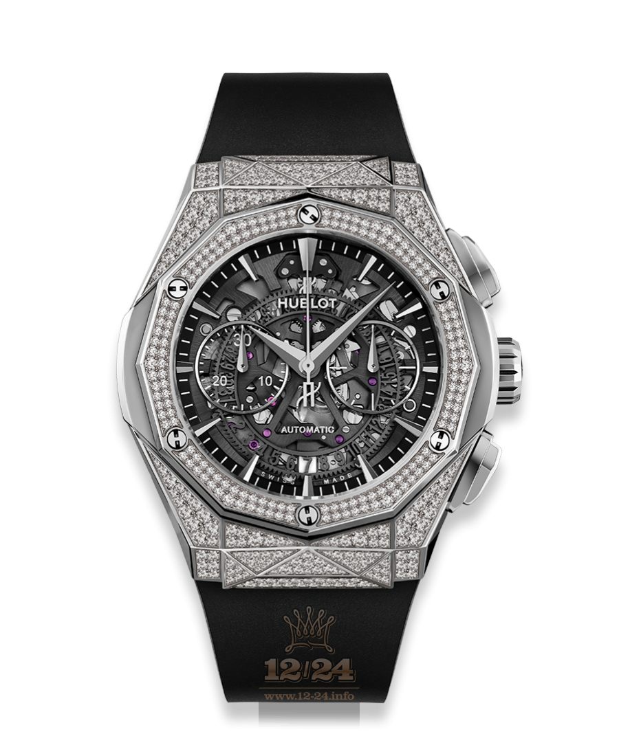 Hublot Classic Fusion Watch 525.NX.0170.RX.1704.ORL18 45 mm Titanium Case Black Dial