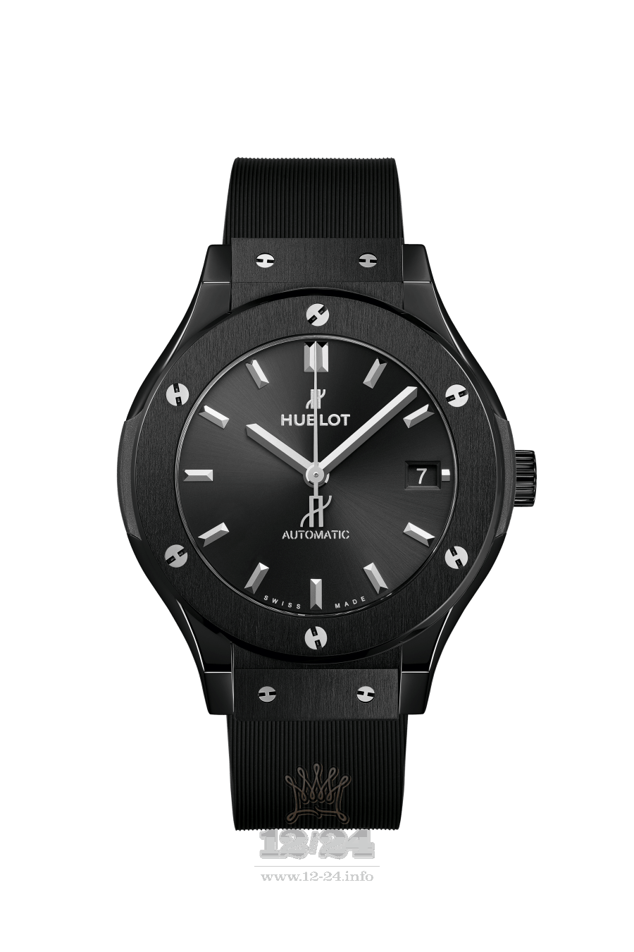 Hublot Classic Fusion Watch 565.CM.1470.RX 38 mm Ceramics Case Black Dial