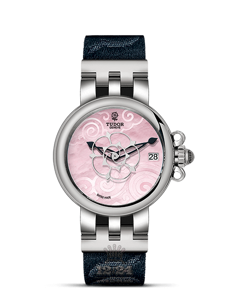 Tudor Clair De Rose Watch 35700-0041 34 mm Stainless steel Case Pink Painted Dial