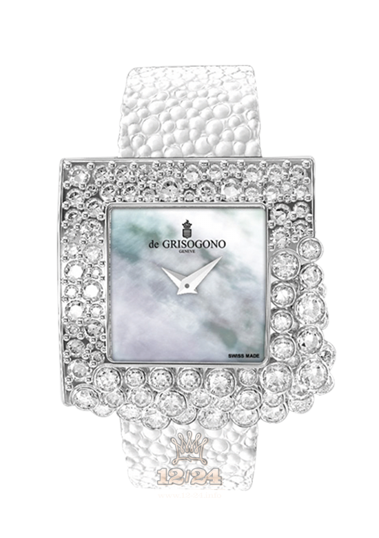 de Grisogono Sugar Watch S-S07 White gold Case White Dial