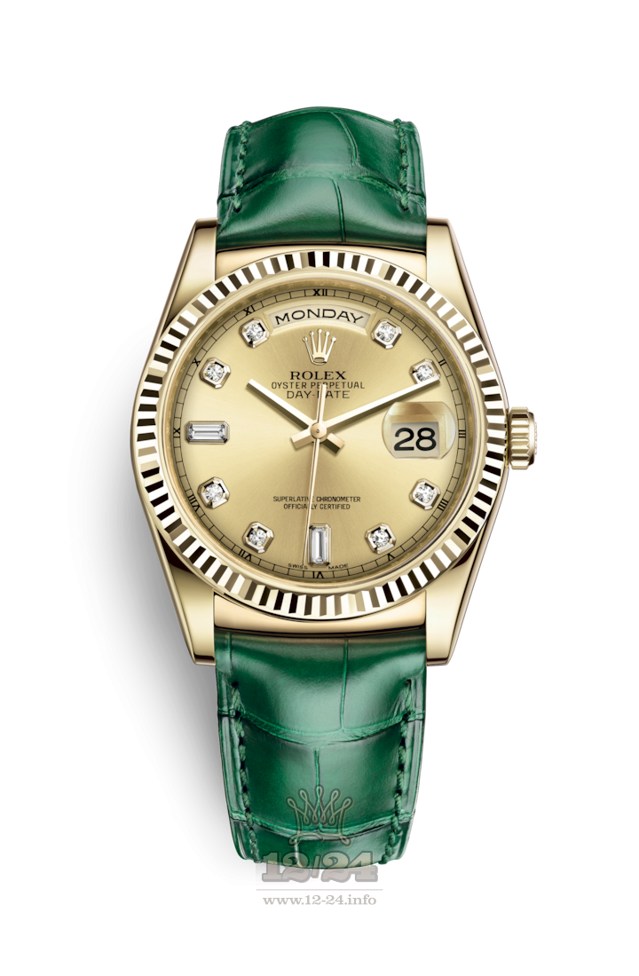 Rolex Day-Date Watch 118138-0148 36 mm Yellow gold Case Golden Dial