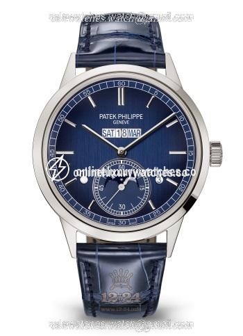 Patek Philippe Grand Complications Watch 5236P-001 41 mm Platinum Case Dark blue Dial