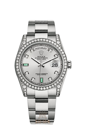 Rolex Day-Date Watch 118389-0124 36 mm White gold Case Gray Dial