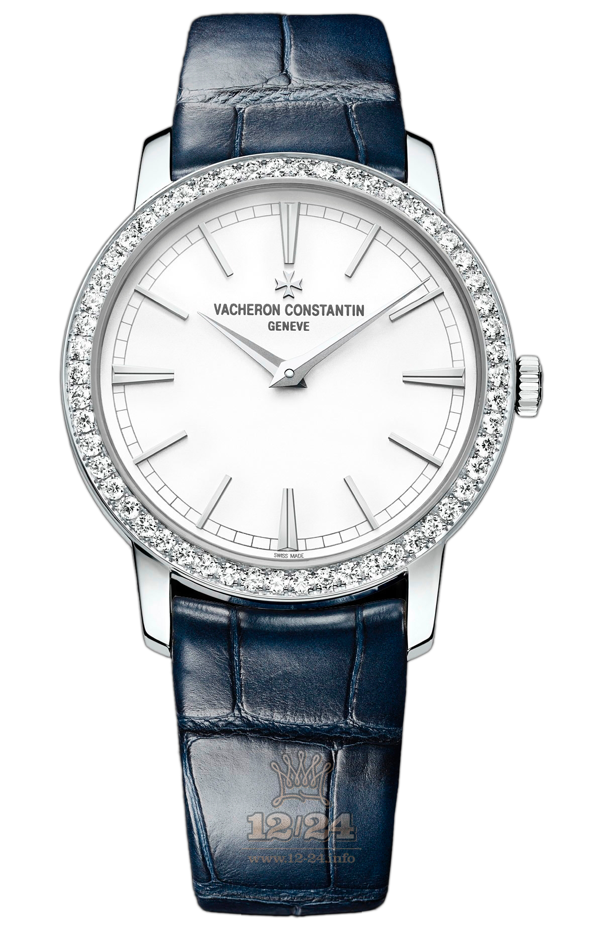 Vacheron Constantin Traditionnelle Watch 81590/000G-9848 33 mm White gold Case White Dial