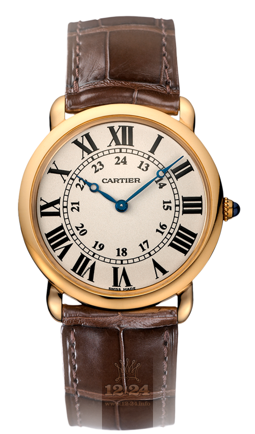 Cartier Ronde de Cartier Watch W6800251 36 mm Pink gold Case Silver Dial