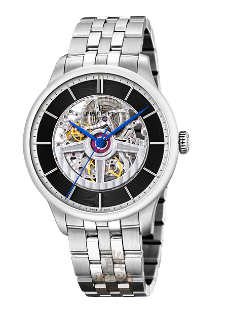 Perrelet First Class Watch A1091/5 42 mm Stainless steel Case Black Dial