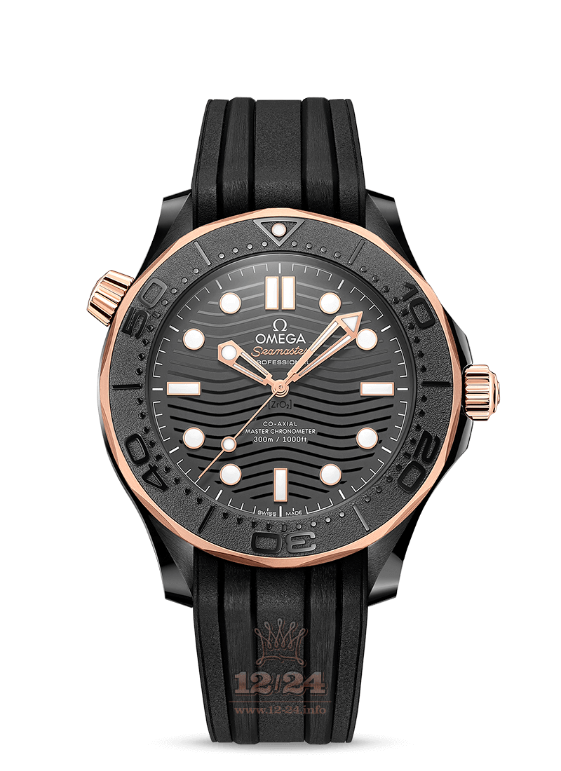 Omega Seamaster Watch 210.62.44.20.01.001 44 mm Ceramics Case Black Dial