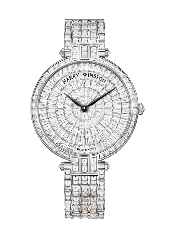 Harry Winston High Jewelry Timepieces Watch PRNQHM39WW006 39 mm White gold Case