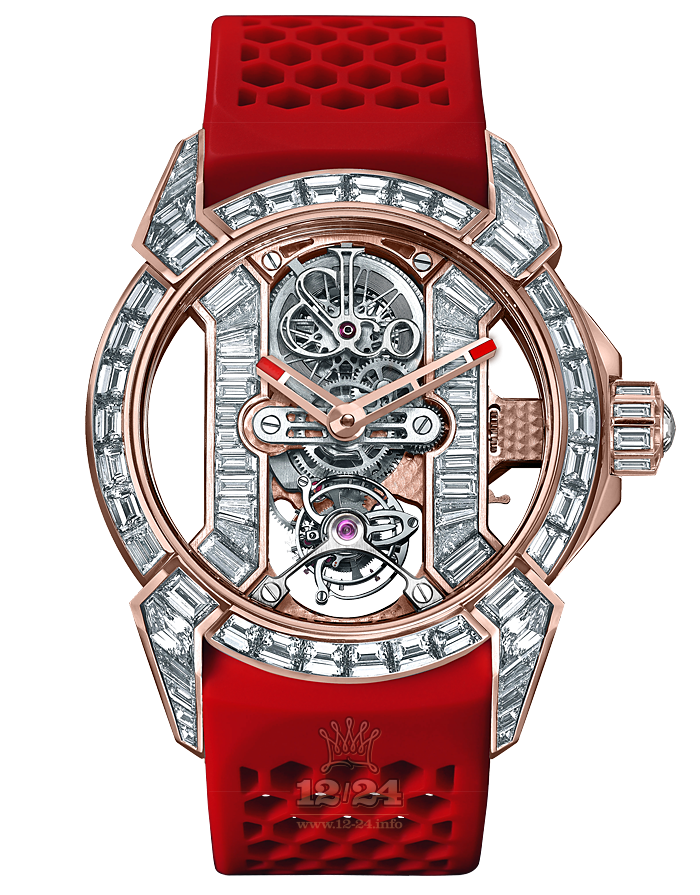 Jacob & Co High Jewelry Masterpieces Watch EX500.40.BD.BD.A 44 mm Pink gold Case