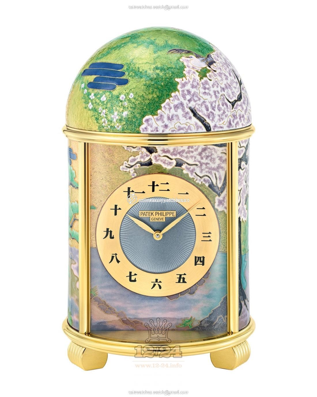 Patek Philippe Rare Handcrafts Watch 20050M-001 Gray Golden Dial