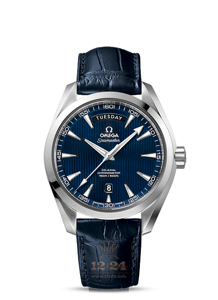 Omega Aqua Terra 150 M Watch 231.13.42.22.03.001 42 mm Stainless steel Case Dark blue Dial