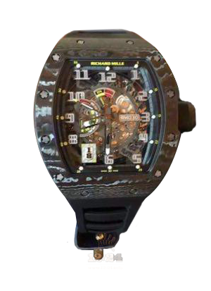 Richard Mille Limited Editions Watch RM030 50 mm Carbon Case Black Dial