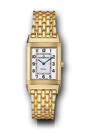 Jaeger-LeCoultre Reverso Watch 2511110 38 mm Yellow gold Case White Silver Dial