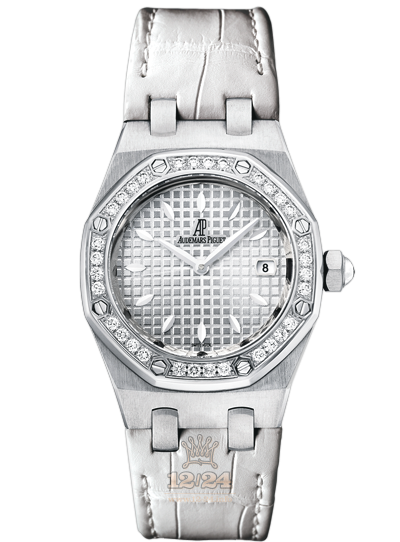 Audemars Piguet Royal Oak Watch 67621ST.ZZ.D012CR.02 33 mm Stainless steel Case Silver Dial
