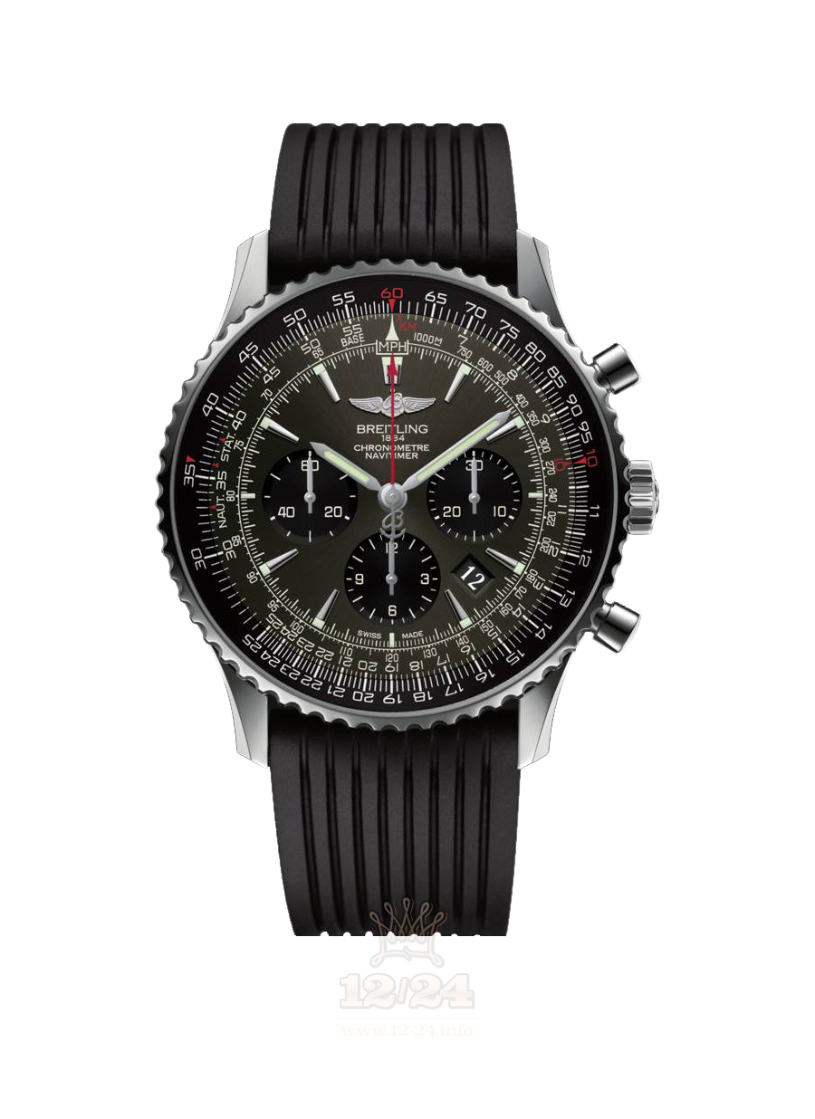 Breitling Navitimer Watch AB01271A|F570|252S|A20D.2 46 mm Stainless steel Case Gray Dial