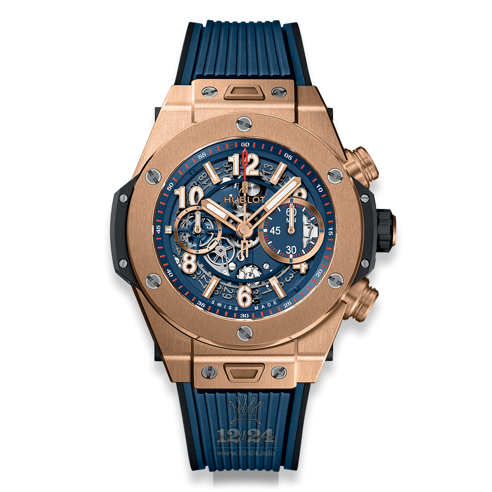 Hublot Big Bang Watch 411.OX.5189.RX 45 mm Pink gold Case Dark blue Dial