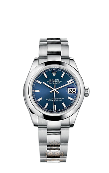 Rolex Datejust Watch 178240-0023 31 mm Stainless steel Case Dark blue Dial