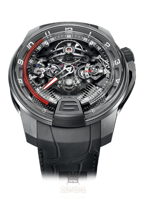 HYT H2 Watch 248-tp-00-rf-ab 49 mm Platinum Titanium Case