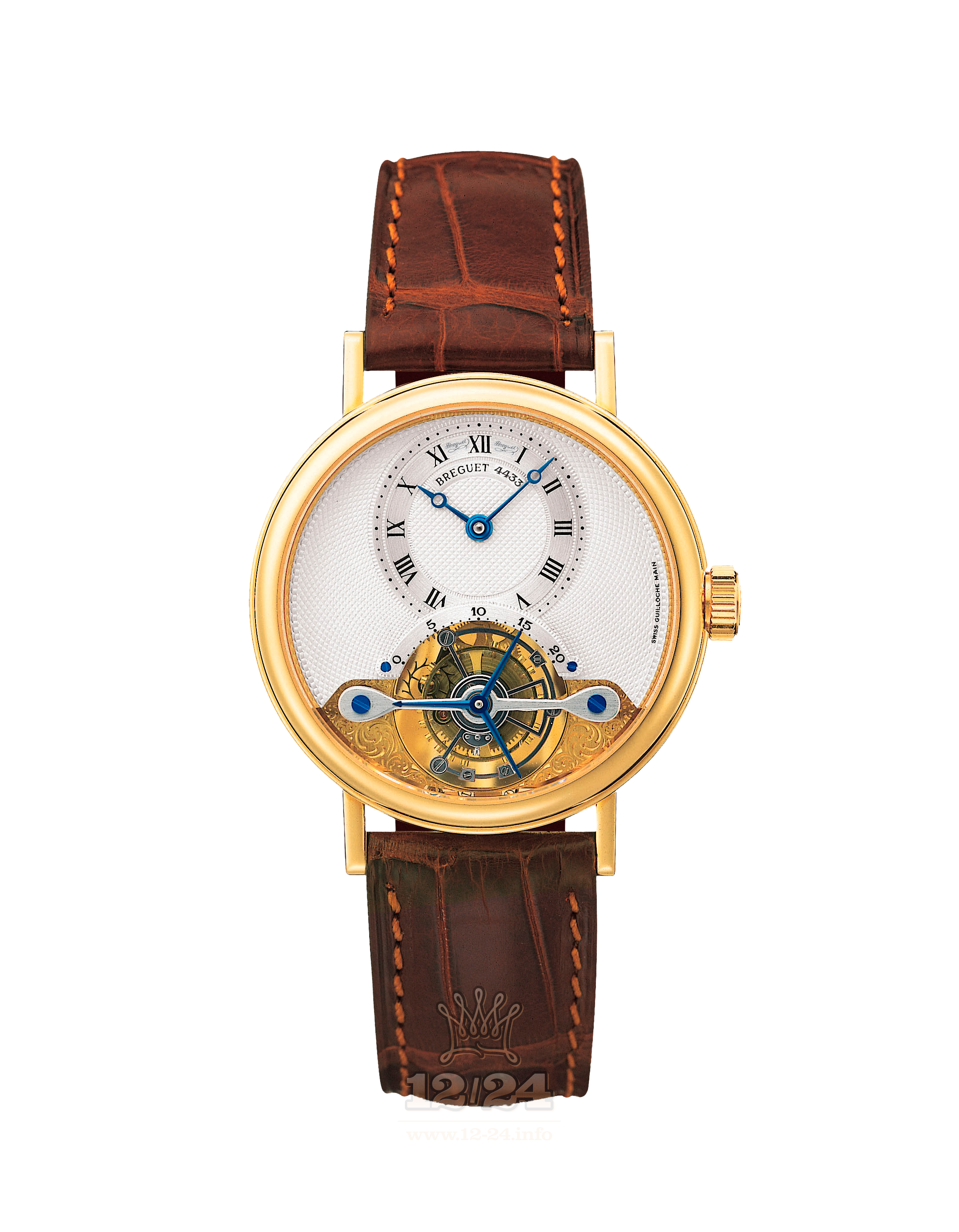 Breguet Classique Complications Watch 3357BA/12/986 35 mm Yellow gold Case White Silver Dial