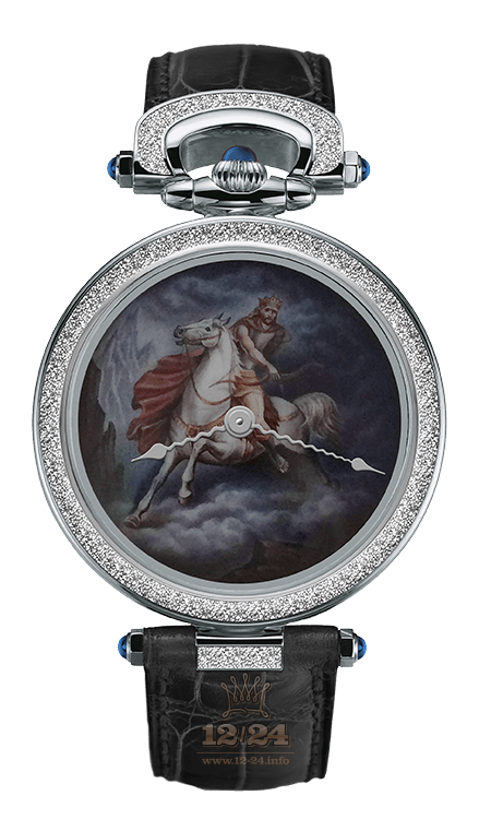 Bovet Fleurier Watch AF43588-C12346-PU-P 43 mm White gold Case