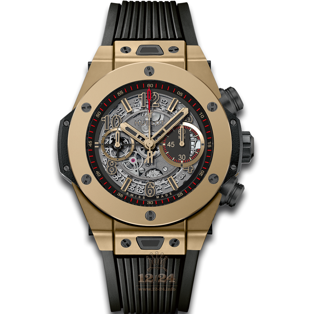 Hublot Big Bang Watch 411.MX.1138.RX 45 mm Yellow gold Case Gray Dial