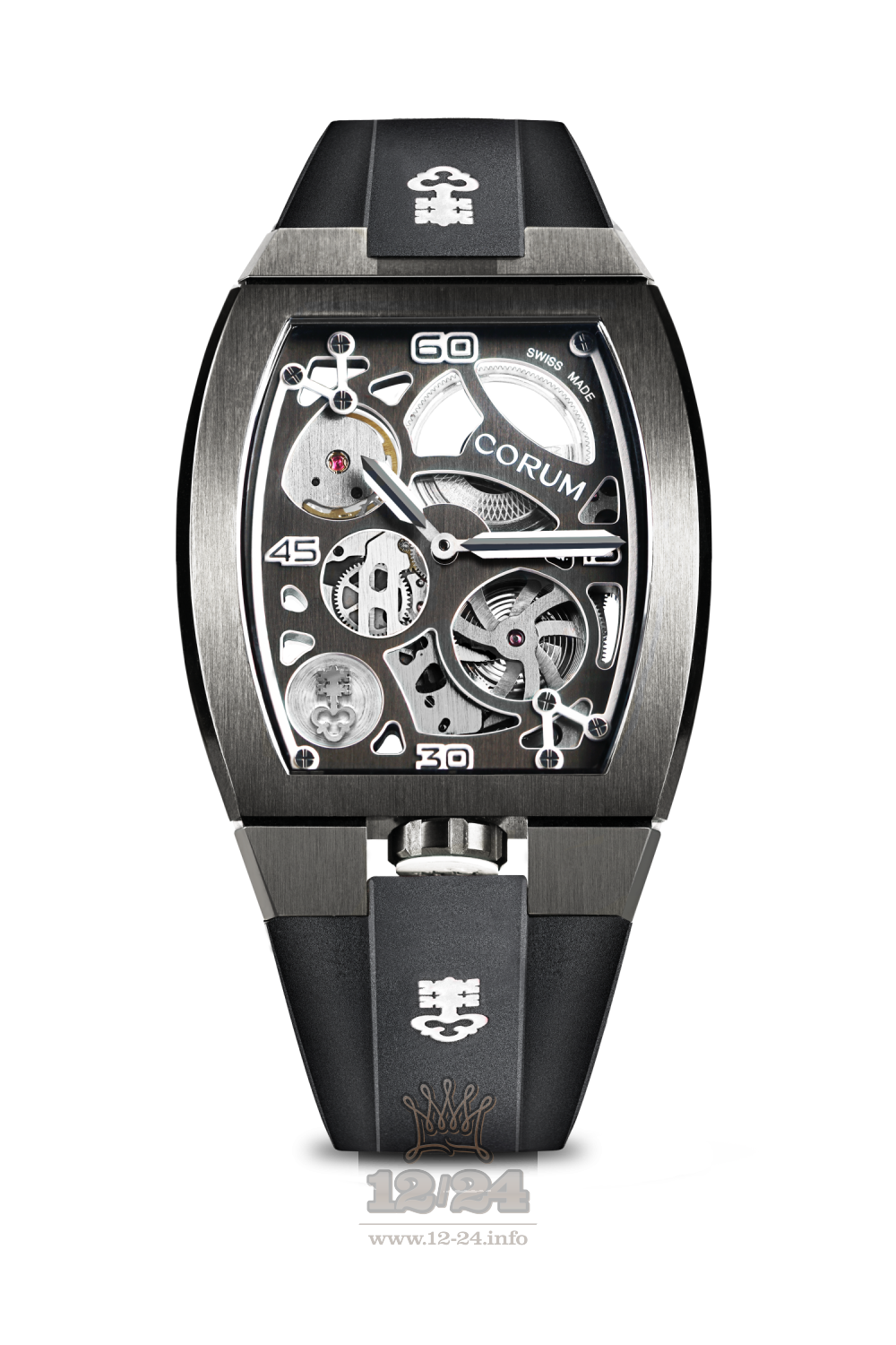 Corum Heritage Watch Z410/03861 40 mm Titanium DLC coating Case