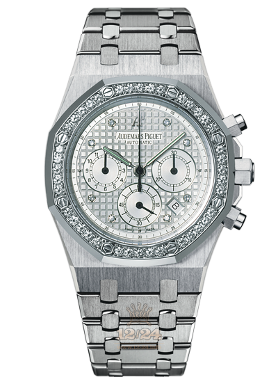 Audemars Piguet Royal Oak Watch 25966BC.ZZ.1185BC.01 39 mm White gold Case Silver Dial