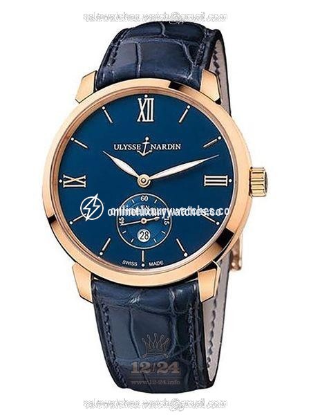 Ulysse Nardin Classic Watch 3202-136-2/33 40 mm Pink gold Case Beige Dial