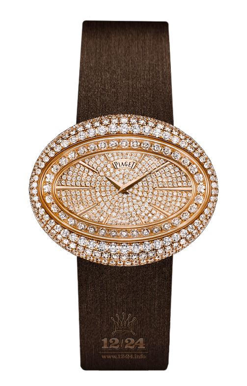 Piaget Limelight Watch G0A37196 40 mm Pink gold Case Golden Dial