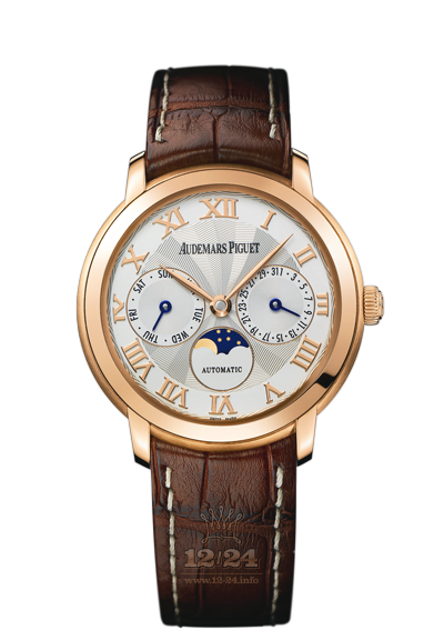 Audemars Piguet Jules Audemars Watch 26250OR.OO.A088CR.01 36 mm Pink gold Case Silver Dial